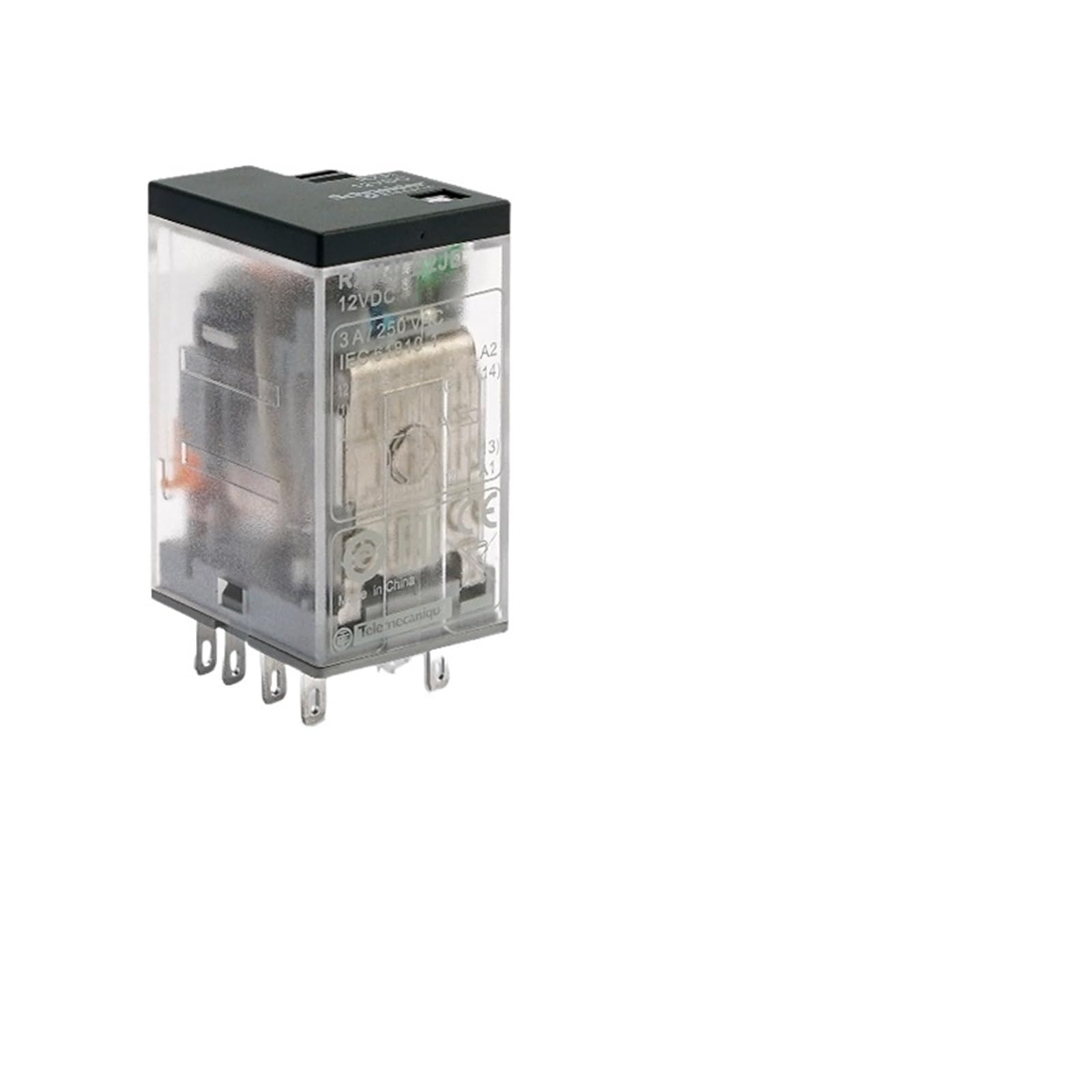 Relé RXM4LB2JD 14 pin 3A DC12V de tipo miniatura intermedio 3