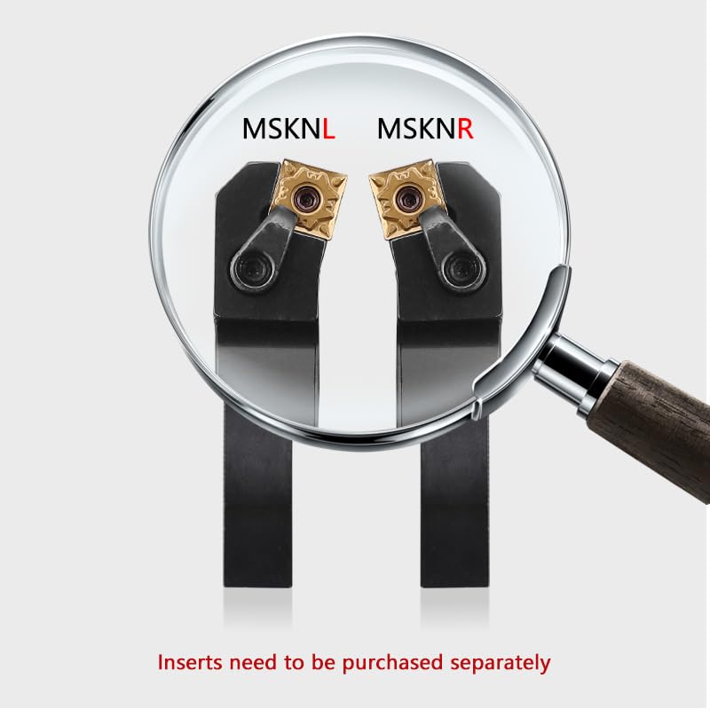 1pc MSKNR2020 MSKNR2525 MSKNR3232 External Turning Tool MSKNR MSKNL Lathe Bar Turning Holder CNC Cutting Tool Cutter Bar(MSKNL2020K12)