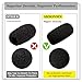 AKSONMN 10 Pack Foam Mic Covers for Wireless Laval.operations Microphones - 1.4