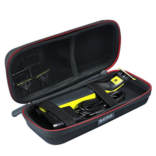 HESPLUS Travel Carrying Case Compatible for Philips OneBlade Hybrid Electric Trimmer Shaver QP2520/90 QP2520/70 QP2630/70 QP6520/70 Pro, Fit Wall Charger