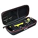 HESPLUS Travel Carrying Case Compatible for Philips Norelco OneBlade Hybrid Electric Trimmer Shaver QP2520/90 QP2520/70 QP2630/70 QP6520/70 Pro, Fit Wall Charger