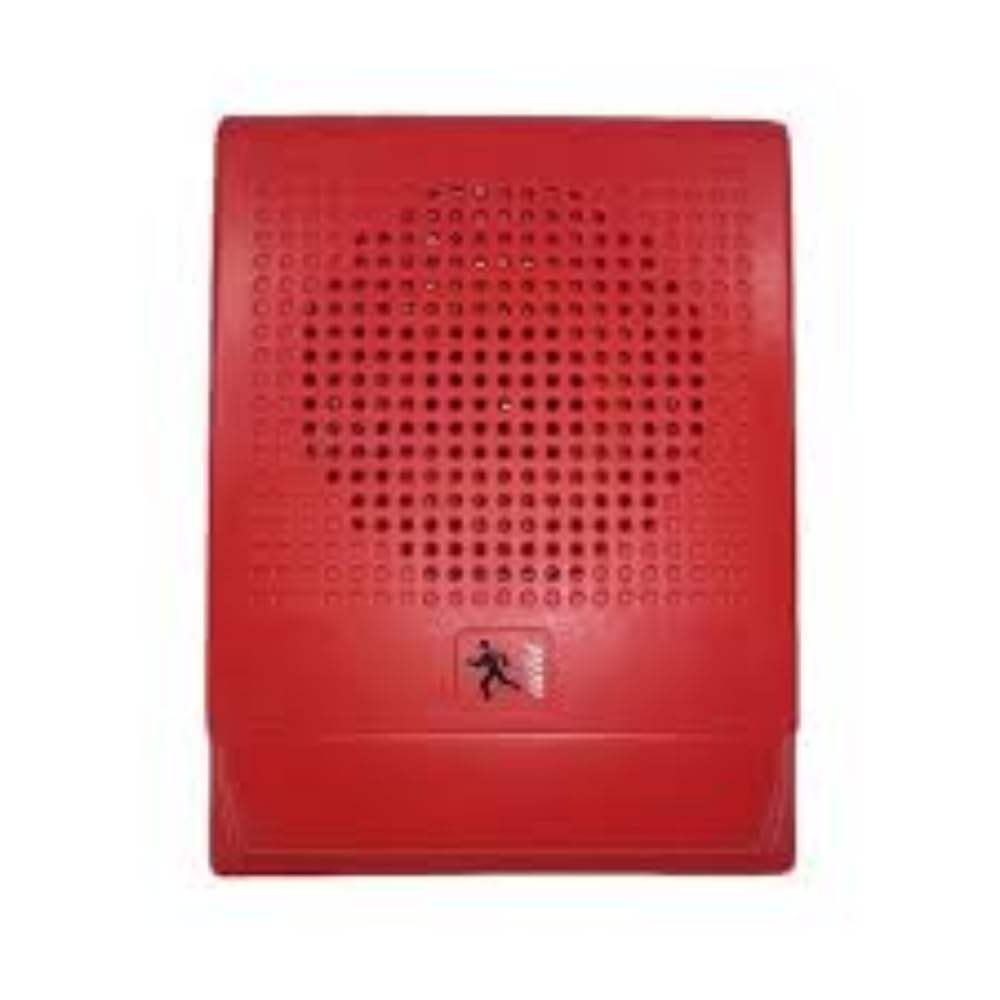 Edwards G4RF-S7 - Speaker (70V), Multi-Tap, Red with FIRE