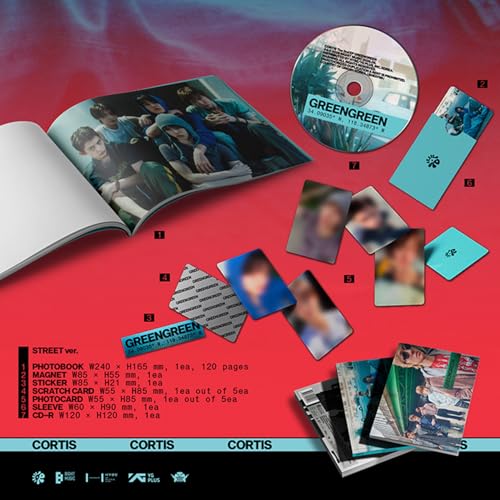 GREENGREEN [Random Ver.] + 3 Extra Photocards – vue 6