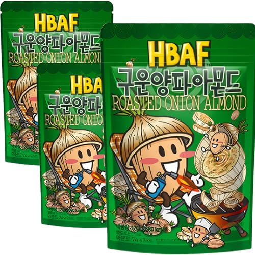 HBAF ローストオニオンアーモンド 120g x 3袋