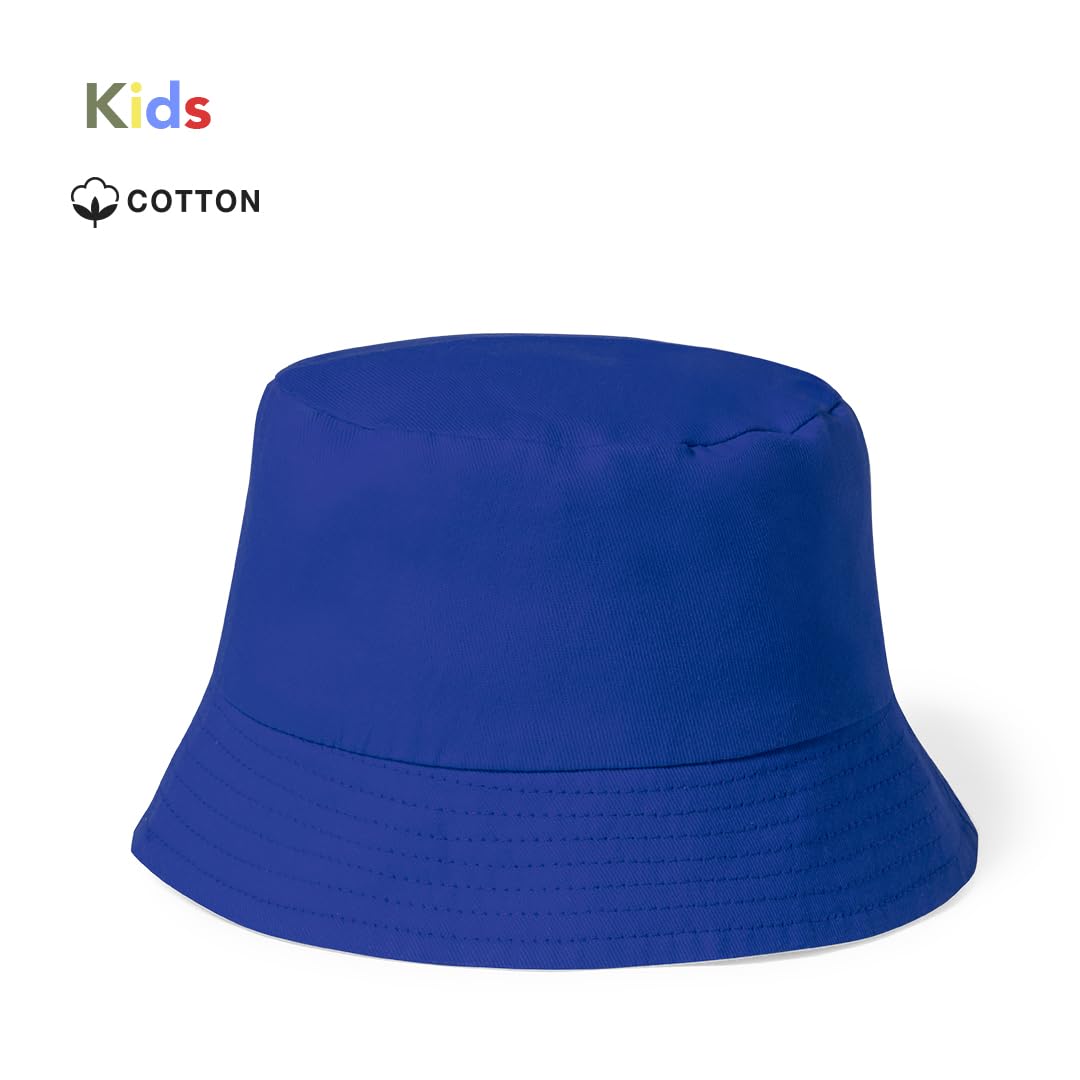 Cappello da Pesca Bambini 100% Cotone Taglia Unica 54