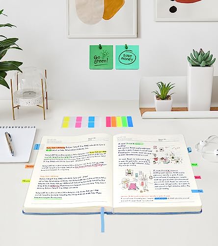 Image of Lined Journal Notebook, 365 Pages A4 Large Journals for Writing College Ruled Notebook, Hardcover Leather Journal for Women Men, Daily Journa Notebook for Work, Note Taking, 100Gsm Thick Paper ( 8.5 inch