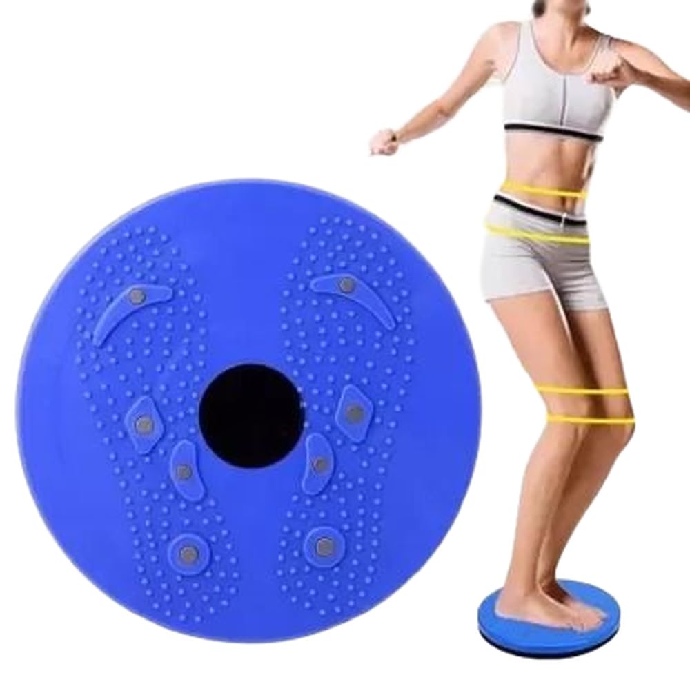 Dinetic Acupressure Twister (Pyramids n Magnets) Ab Exerciser (Blue) Ab Exerciser (Multicolor)-image-26