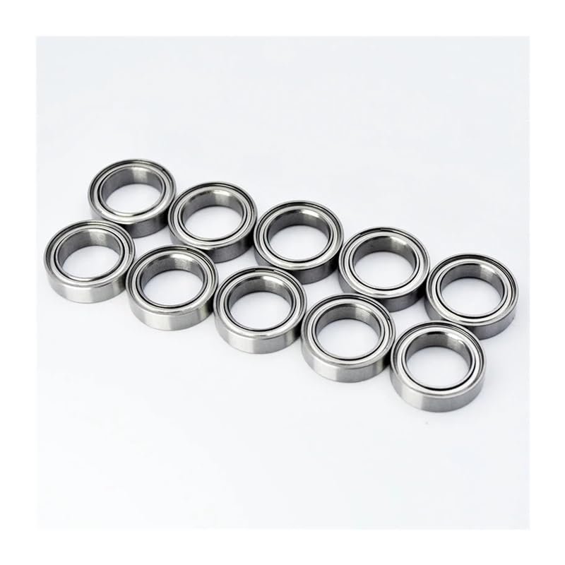 Roulements à Billes Roulements pour Scooters, Lot de 10 roulements 6700 RS 10 x 15 x 4 mm 6700 2Z DDU alésage intérieur 10 mm Miniature