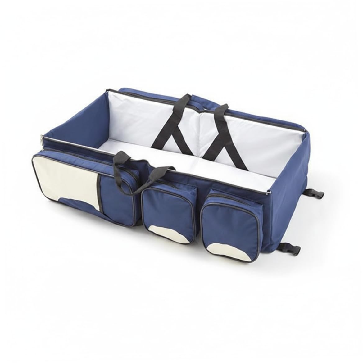 Lit 2 en 1 et sac maman capacité pour simplifier les déplacements