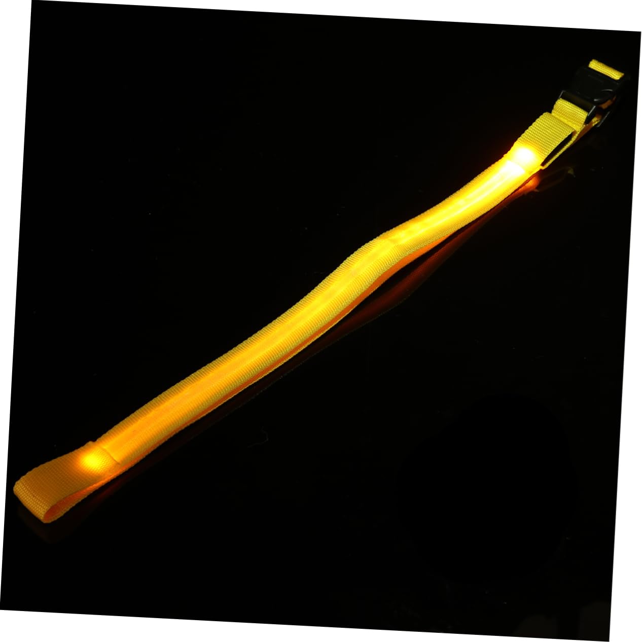 BESPORTBLE USB Rechargeable LED Waist Belt for Night Running Hiking and Outdoor Activities Safety Light for Runners Comfortable Fit for Adults and Yellow Style