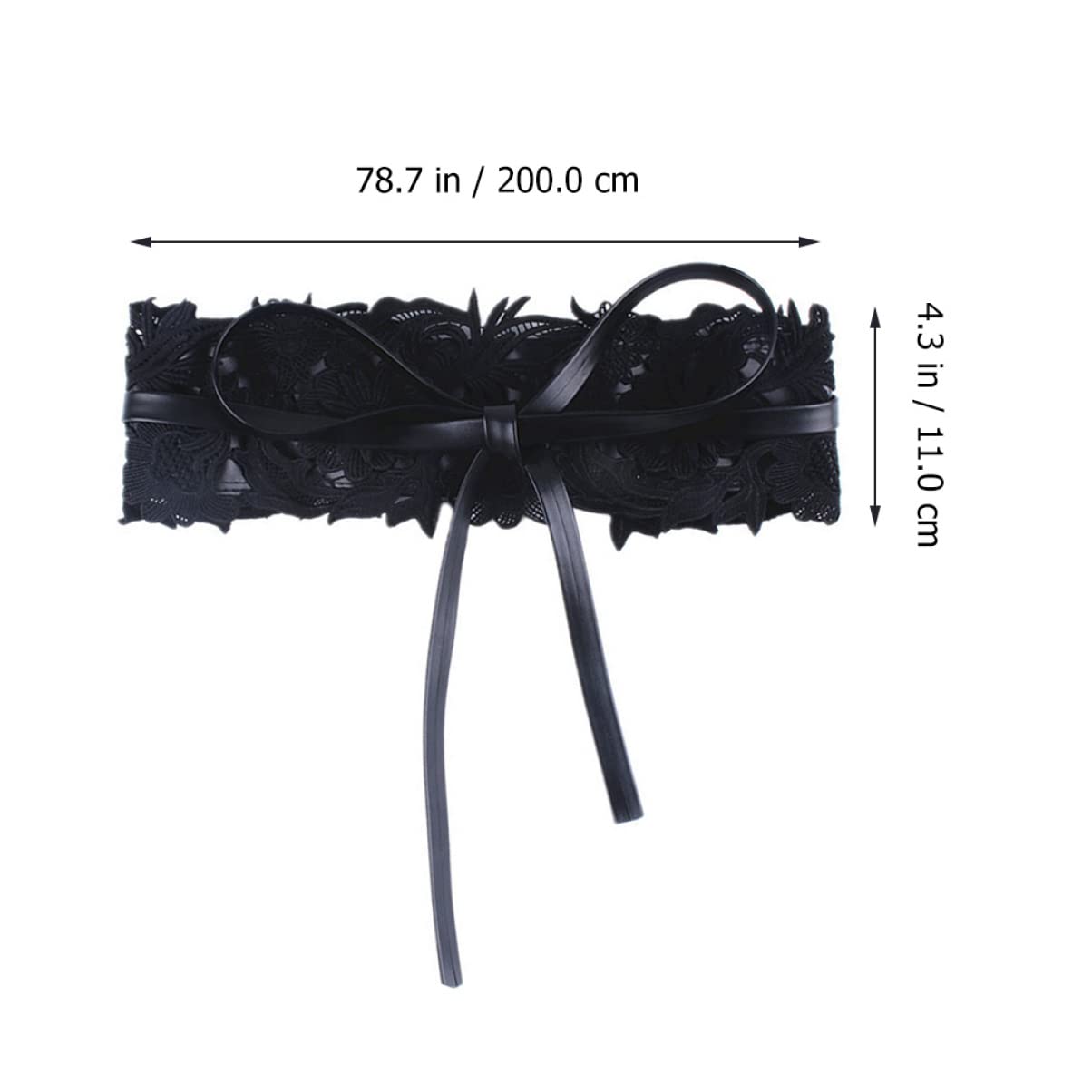 CALLARON Cadena De Cinturón Accesorios Para Niñas Accesorios De Moda Para Mujeres Cinturón De Encaje Accesorio De Vestido Atractivo