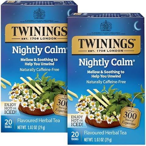 Twinings Nightly Calm Herbal Tea Cover