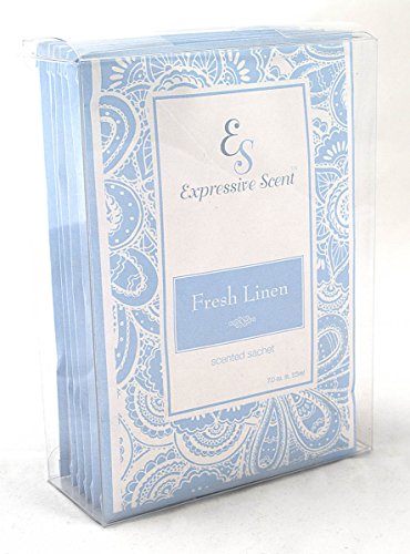 Ambientador Sachet Scented Fresh Linen x6 miniatura 2