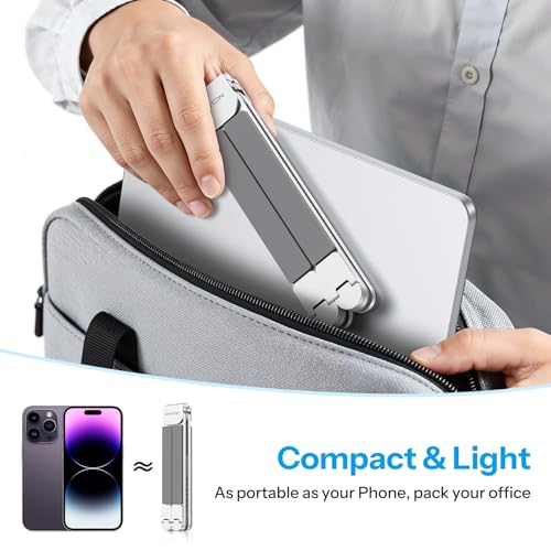 Soporte Ajustable Plegable OMOTON para Laptop y Celular miniatura 5