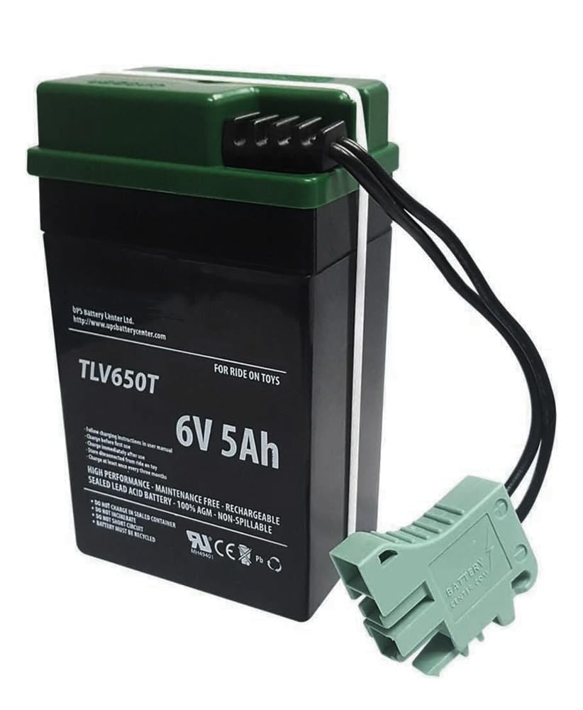 Technical Precision Replacement for PEG PEREGO Thomas Train Original Battery