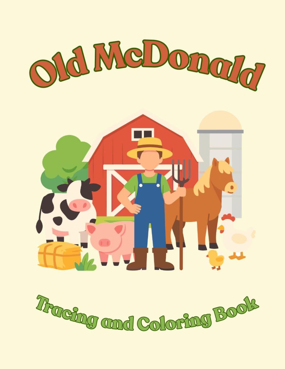 Old McDonald Tracing and Coloring Book