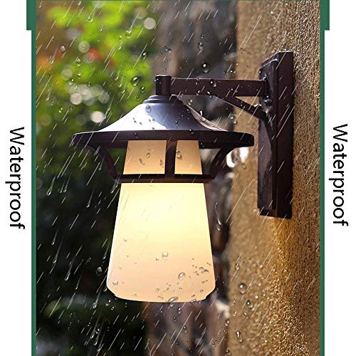 Éclairage d'allumage imperméable extérieur E27 anti-intempéries pour façade et cour - 4