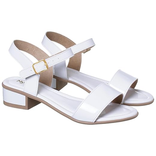 Sandália Feminina com Salto Baixo Social Confortável para Festa