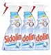 Sidolin Cristal Kaminglasreiniger 3x Sprühflasche für Glasoberflächen