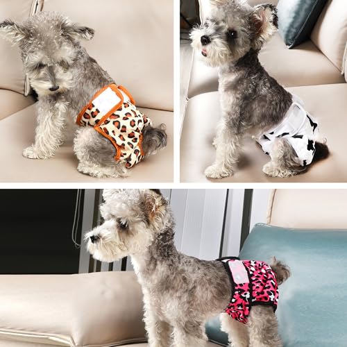 Image of wegreeco Washable Female Dog Diapers (Pack of 3)