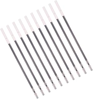ARTIBETTER 100 Piezas Recarga De En Caliente Bien Bolígrafos De Costura Color Tela Borrar Artículo Calor De La Pluma Borrable Desapareciendo Sastres Acolchado Negro