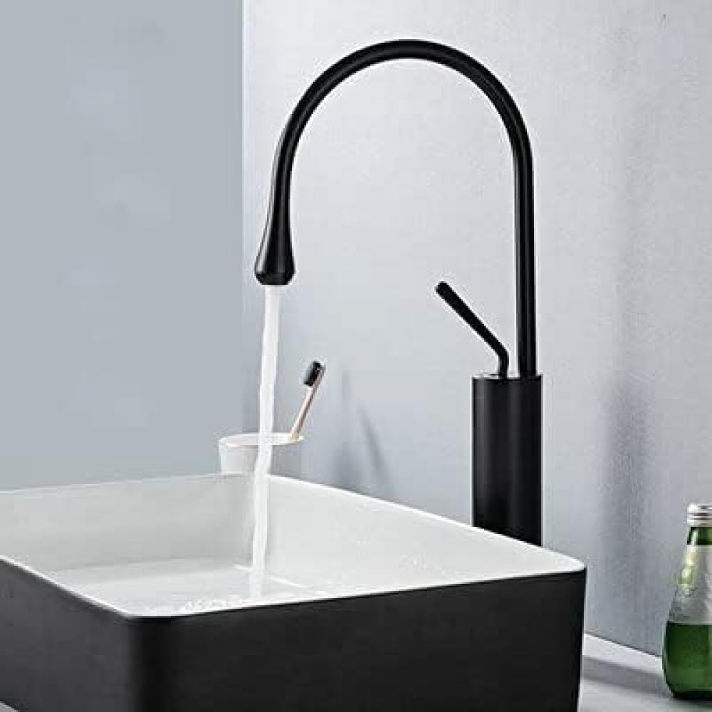 Robinet de lavabo anti-éclaboussures Crane-SLT118S-B pour économiser l'eau chaude