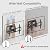 Pipishell Full Motion TV Wall Mount for 37-75 inch Flat/Curved TVs up to 100lbs, Wall Mount TV Bracket Swivel and Tilt, TV Mount Fits 8/12/16" Wood Studs, Max VESA 600x400mm, PILF3