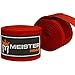 Meister Elite 180" Vendas para Manos de Adultos para MMA y Boxeo (Par) - Rojo Sangre