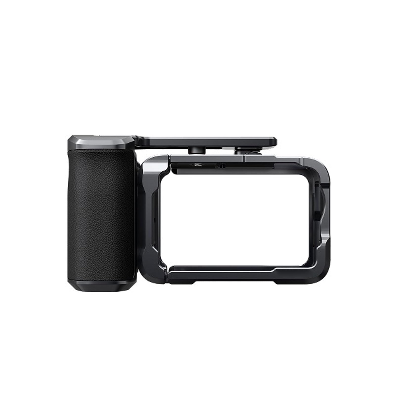 Kit Impugnatura per Fotocamera Street con Gabbia, Lega di Alluminio, Esclusivo Pulsante di Scatto a Altalena, Lavorazione CNC, Sgancio Rapido, Imbottitura Antiscivolo, di