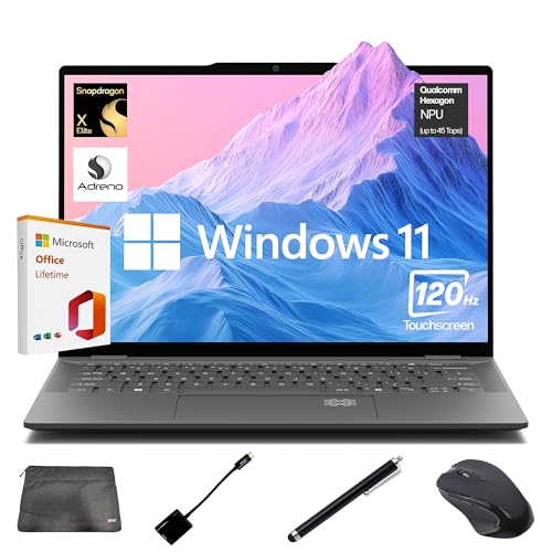 acer Swift 14 AI Laptop, 120HZ 2K Touchscreen Laptop, Snapdragon ...
