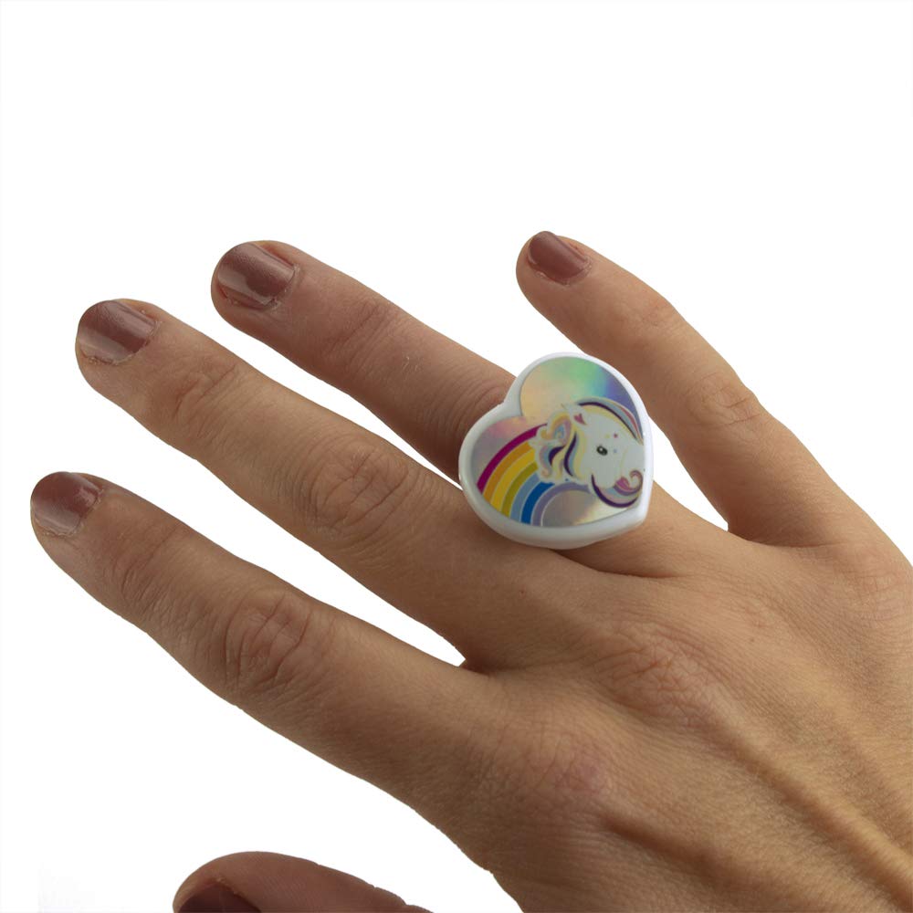 Magic Unicorn Glitzer-Tattoo Set - 3 Glitzertattoos + Strassstein-Aufkleber Für Kinder - Parabenfrei