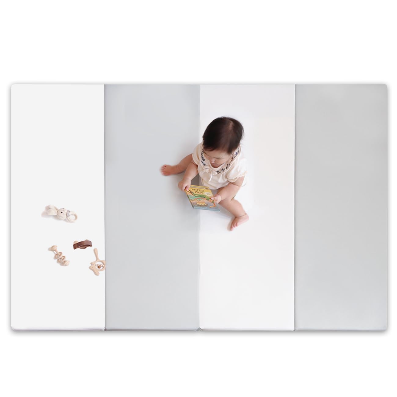 Amazon.co.jp: (ケラッタ) プレイマット 折りたたみ 赤ちゃん 1級防音 
