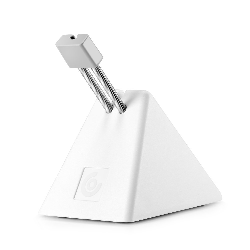 Gaming Mouse Cable Management, Mouse Bungee Device for Esports FPS Game(White)