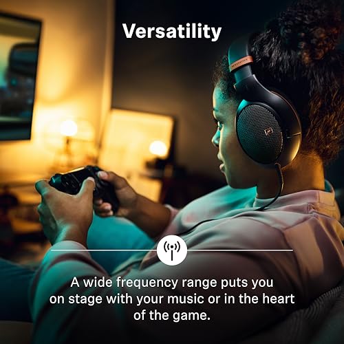 Sennheiser HD 505 - Wired Headphones Over Ear with Transparent Sound and Controlled Bass, Enhanced Comfort Studio Headphones for Music, Work, Gaming, Audiophiles, Students, Traveling, Copper Edition - Image 5