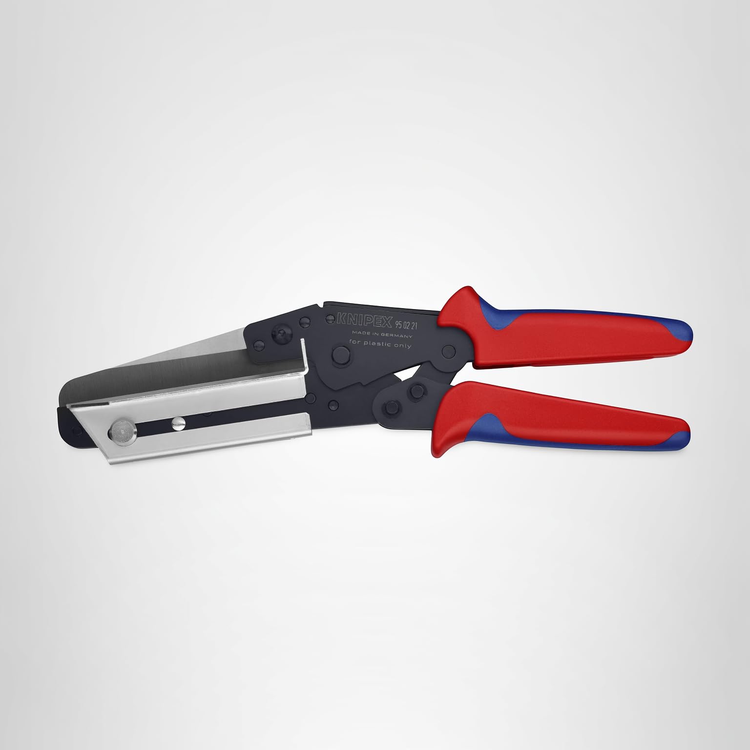 KNIPEX 95 02 21 Comfort Grip Vinyl Shears for Cable Ducts - Hand