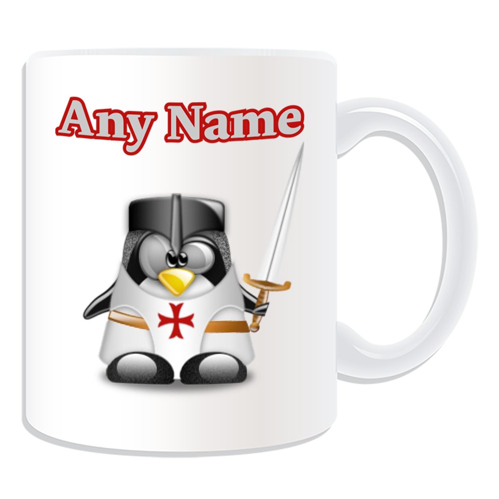 Cadeau Personnalisé – Mug Pour Pistolet (pingouin En Costume