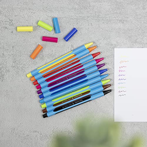Image of Schneider Slider Edge XB Ballpoint Pen, Box of 10, Light Green (152211)