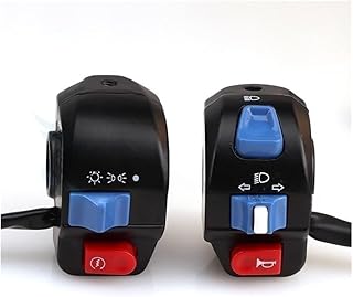 Motorcycle Handlebar Switch Motorcycle Left & Right Handlebar Control Switch Horn Turn Signal For E-bike Gy6 50cc 125cc 150cc Moped Scooter Parts