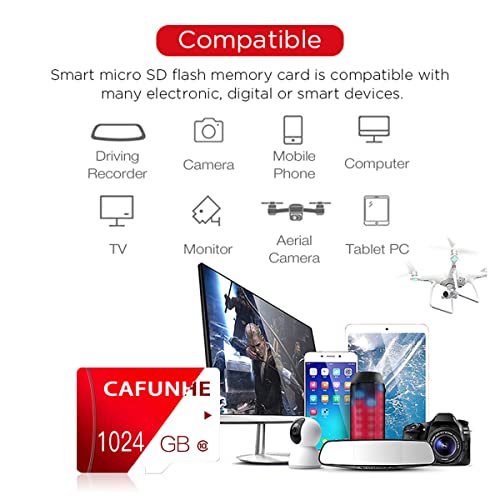 Memory Card 1Tb Micro Sd Card Class 10 Micro Sd Memory Card Compatible With Gopro,Drone,Camera And Smartphone Tf Card With Sd Card Adapter #TOP3