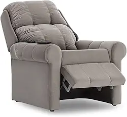 Poltrona com Massageador e Reclinável Herval Mh1216, Cinza