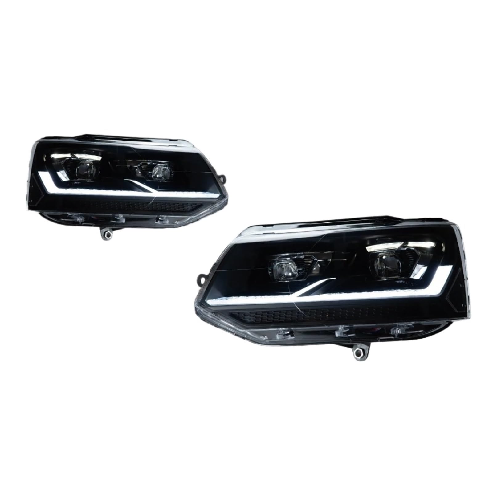 Fari Anteriori per Multivan T5 2010-2015, fari Anteriori, fari diurni a, proiettori, Accessori automobilistici, Gruppo Ottico Anteriore.