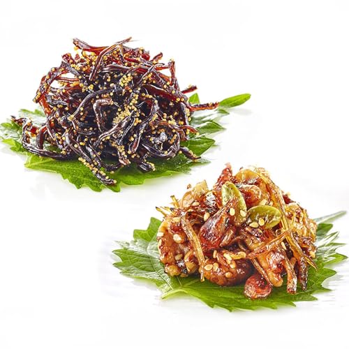 安田のつくだ煮本舗のつくだ煮 ししゃもきくらげ・胡桃フィッシュ(各255g 計510g)