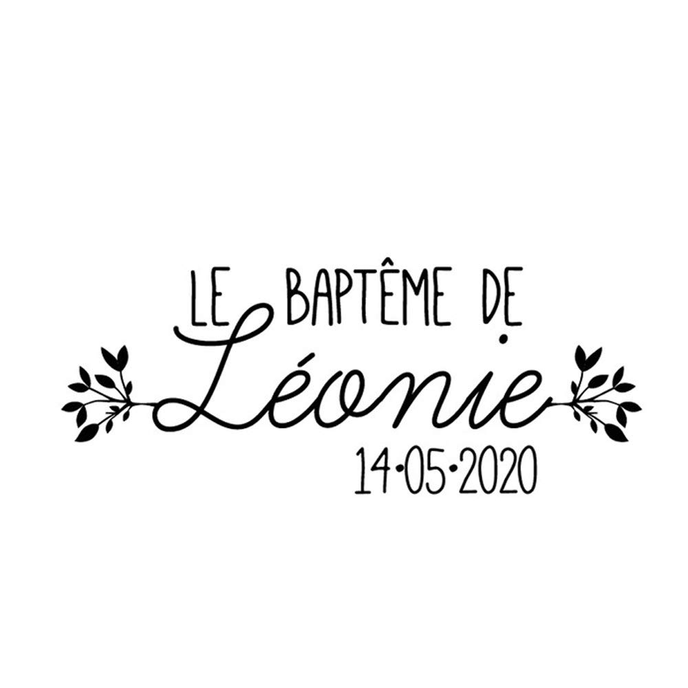 Gadgets Wrap Mirror Sticker Wedding Party Decor Wine Glass Sticker Custom Date Vinyl Sign Waterproof Car Decal