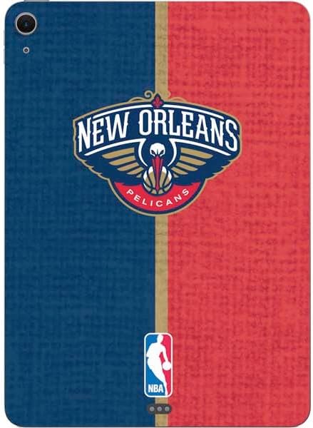 Skinit Decal Tablet Skin Compatible with iPad Air 11in (2024-2025) - Officially Licensed NBA New Orleans Pelicans Canvas Design