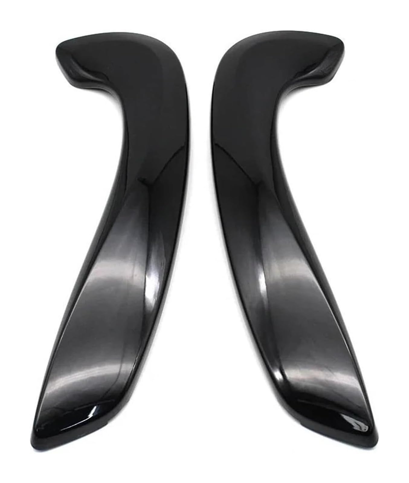 Fangziqf Piano Black Inner Door Pull Handles For Megane 3 Iii For Fluence 2008-2016 809600015R 197012651 Front Left Right Inner Door Handle With Cover(,Handle Cover)