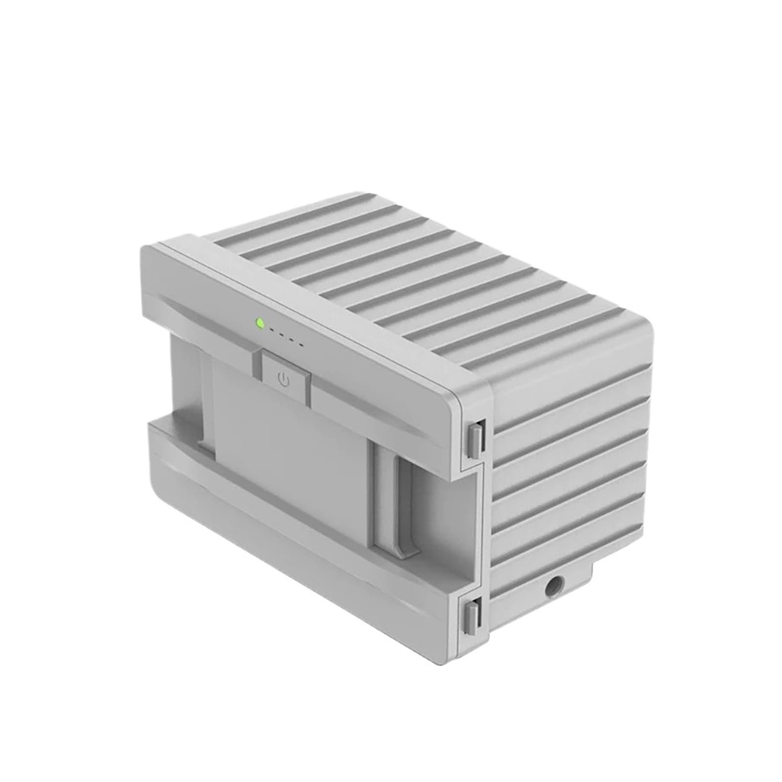Akumulator do lodówki samochodowej 15600 mAh, odłączany, kompatybilny z serią Alpicool P18/MP8/Y15E/Y19E/TA/TAW/TW/TWW/MT/TS, do samochodu, kampera, kempingu i użytku domowego(Black-EU-plug)
