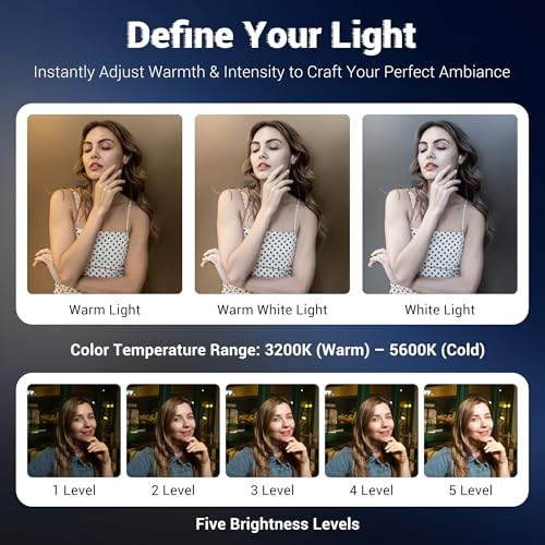Image of JJC 2Pcs 360 LED Light Attachment for DJI Osmo 360 for Insta360 X5 X4 X3 Gopro Max Xtra Sphra 360 Accessories, Rechargeable Personal Video Light w. 1 /4 inch-20 Thread, 3 Color Mode / 5 Brightness Level