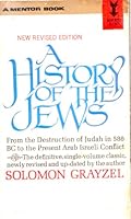 A History of the Jews: From the Babylonian Exile to the Present 5728-1968 B001QHI4RW Book Cover