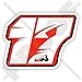 JULES BIANCHI 17 Rot Formel 1 F1 Rennfahrer 100mm Auto & Motorrad Aufkleber, Vinyl Sticker