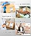 Memoking Fanfold Direct Thermal Labels 4x6, Thermal Shipping Labels 4x6, Compatible with All Thermal Shipping Label Printer, 500 Labels, Commercial Grade